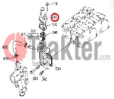 COPERCHIO TERMOSTATO ORIGINAL KUBOTA 16271-73260 16241-73260