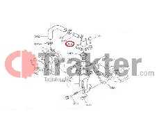 COPERCHIO TERMOSTATO ORIGINAL KUBOTA 15841-73260