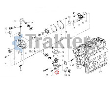 TERMOSTATO PARA BRIDA DE AGUA ISEKI ORIGINAL 6213-716-004-20 6213-716-004-10