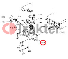 TEMPERATURREGLER GEHÄUSE ORIGINAL KUBOTA 15321-72700 15321-72702 15321-72911