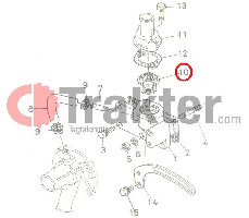 TERMOSTATO 71 οC ORIGINAL KUBOTA 1e399-73010 1e399-73012