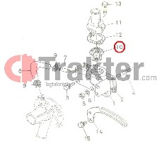 TEMPERATURREGLER 71 οC ORIGINAL KUBOTA 1e399-73010 1e399-73012