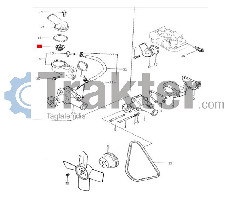 TERMOSTATO ORIGINAL ISEKI 5665-000-003-00