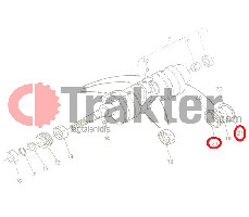 METAL SIDE CRANKSHAFT ORIGINAL KUBOTA 15261-23540 15261-23544