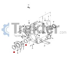 ALBERO MOTORE LATO DEL METALLO ORIGINAL ISEKI 5650-040-026-00