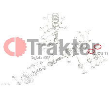 METAL SIDE CRANKSHAFT ORIGINAL KUBOTA 15521-23530 15521-23531 15521-23533
