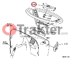 COPERCHIO VOLANTE ORIGINAL KUBOTA t2350-18120