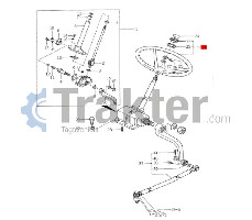 ΤΙΜΟΝΙ ΒΟΛΑΝ ORIGINAL ISEKI 1421-400-052-00 1656-401-220-00