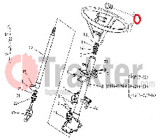 VOLANTE ORIGINAL KUBOTA 31351-16060