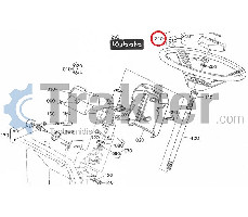 LENKRAD ORIGINAL KUBOTA 66150-41450