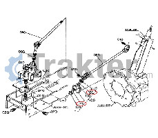 ΤΙΜΟΝΙΟΥ ΑΞΟΝΑ ΣΙΝΕΜΠΛΟΚ ΔΑΧΤΥΛΙΔΙ ORIGINAL KUBOTA 6A100-41680
