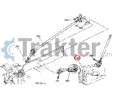 EJE VOLANTE ORIGINAL KUBOTA 34070-18210