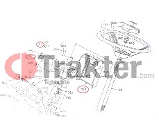 LENKUNG ABDECKUNG KUNSTSTOFF ORIGINAL KUBOTA 34070-43100 34070-43110