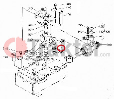SERVOLENKGETRIEBE BUCHSE UNTEN ORIGINAL KUBOTA 08511-02415