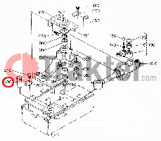 SERVOLENKGETRIEBE ZAPFEN ORIGINAL KUBOTA ta040-17173 ta040-17170