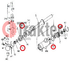 SELLO DE VOLANTE Y JUNTA DE MANGA