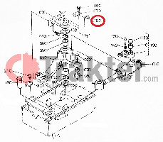 LENKZWISCHENHEBEL BOLZEN ORIGINAL KUBOTA t0120-17162