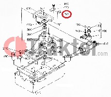 LENKZWISCHENHEBEL BOLZEN ORIGINAL KUBOTA t0120-17162
