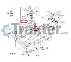 ΤΙΜΟΝΙΟΥ ΖΗΤΑ ΠΥΡΡΟΥ ΔΑΧΤΥΛΙΔΙ ORIGINAL KUBOTA 08511-04030