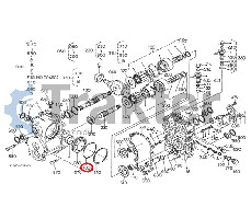 COPERCHIO ALBERO CONVERTITORE DI COPPIA O