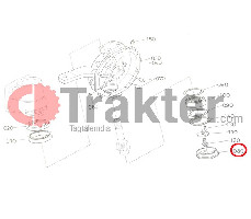 RUOTA COPERCHIO GUARNIZIONE MOZZO ORIGINAL KUBOTA 37410-56330