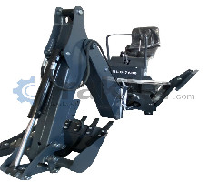 ΒACKHOE BH7600 WITH FRONT LOADER WITH HYDRAULIC PUMP