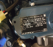 MINI ESCAVATORE CINGOLATO ME20 HFT13K KUBOTA D902