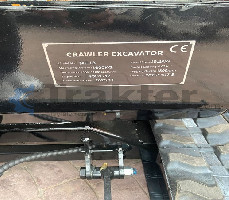 MINI ESCAVATORE CINGOLATO ME18 HFT12K KUBOTA D722