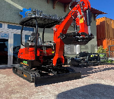 MINI ESCAVATORE CINGOLATO HFT13KS ME20KS KUBOTA D902