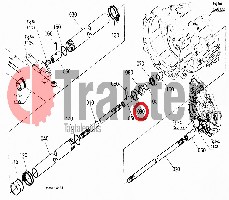 GUARNIZIONE ALBERO 4X4 SIDE CAMBIO 09500-25388 OEM