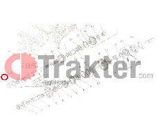 SELLO DE EJE 4X4 KUBOTA ORIGINAL 09500-20428