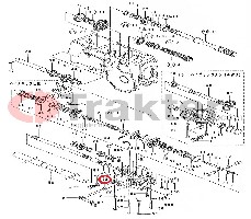 GUARNIZIONE ALBERO DI SELEZIONE 4wd