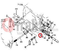 SELECCIÓN EJE DE SELLO DOBLE-VELOCIDAD KUBOTA ORIGINAL t0070-15050