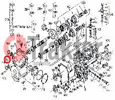 ΤΣΙΜΟΥΧΑ ΑΞΟΝΑ ΤΡΙΚΟΥΒΕΡΤΟΥ ΣΕΙΡΙΑΚΟΥ ΣΑΣΜΑΝ 58700-11290 OEM