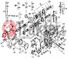 GUARNIZIONE ALBERO CONVERTITORE DI COPPIA CAMBIO SERIALE 58700-11290 OEM