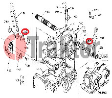 ΤΣΙΜΟΥΧΑ ΑΞΟΝΑ ΥΔΡΑΥΛΙΚΟΥ ORIGINAL KUBOTA 09230-35525