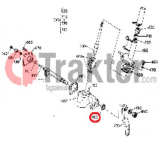 GUARNIZIONE DADO VITE A SFERA LATO INFERIORE ORIGINAL KUBOTA 09500-28458