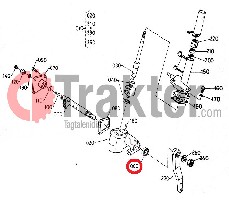 GUARNIZIONE DADO VITE A SFERA LATO INFERIORE ORIGINAL KUBOTA 09500-28458