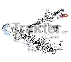 GUARNIZIONE ANTERIORE ORIGINAL KUBOTA 67211-14950 67211-14952