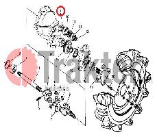 GUARNIZIONE ANTERIORE ORIGINAL KUBOTA 09230-25405
