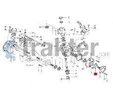 GUARNIZIONE RUOTA ANTERIORE 1480-434-001-00 1480-434-011-00 OEM