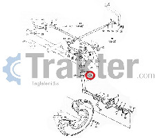 ΤΣΙΜΟΥΧΑ ΕΜΠΡΟΣ ΤΡΟΧΟΥ ΜΟΝΟΥ ΔΙΑΦΟΡΙΚΟΥ 34150-11280 OEM 34150-11281 OEM