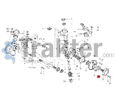 GUARNIZIONE RUOTA ANTERIORE ORIGINAL ISEKI 1480-434-001-00 1480-434-011-00