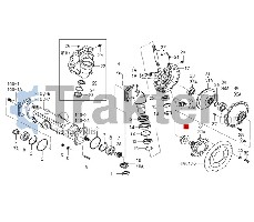 GUARNIZIONE RUOTA ANTERIORE ORIGINAL ISEKI 1480-434-011-10