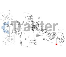 GUARNIZIONE RUOTA ANTERIORE ORIGINAL ISEKI 1491-434-017-00