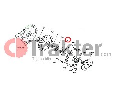 SET GUARNIZIONI RUOTA ANTERIORE