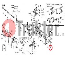GUARNIZIONE RUOTA ANTERIORE