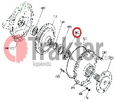 WELLENDICHTRING VORDERRAD 31393-43530 OEM