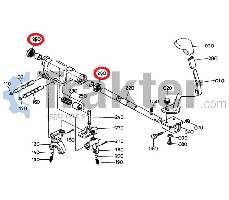 WELLENDICHTRING GANGWAHLHEBEL ORIGINAL KUBOTA 09500-16287