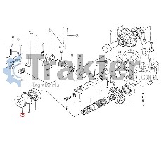 GUARNIZIONE GRUPPO ORIGINAL ISEKI V740-225-520-80
